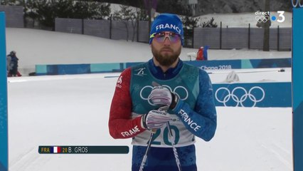 JO 2018 : Ski de fond - Sprint classique hommes. Baptiste Gros ne sera pas en finale