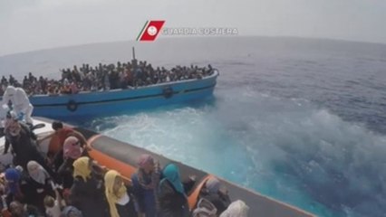 Menor llegada inmigrantes a España y Grecia pero más a Italia, según Frontex