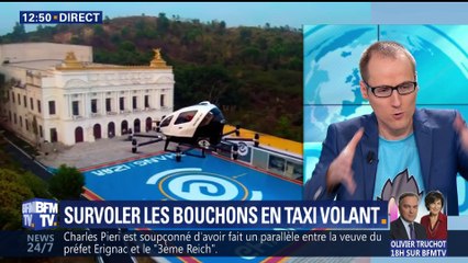 Survolez les embouteillages en taxi volant !