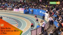 Gand - Dylan Borlée fait sa rentrée sur 400 m à l'Ifam