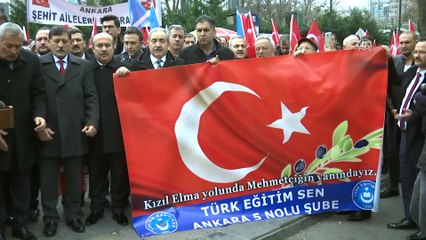 Sendikalardan Zeytin Dalı Harekatı'na destek - ANKARA