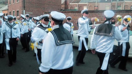 Mardi gras à Binche - Les Marins