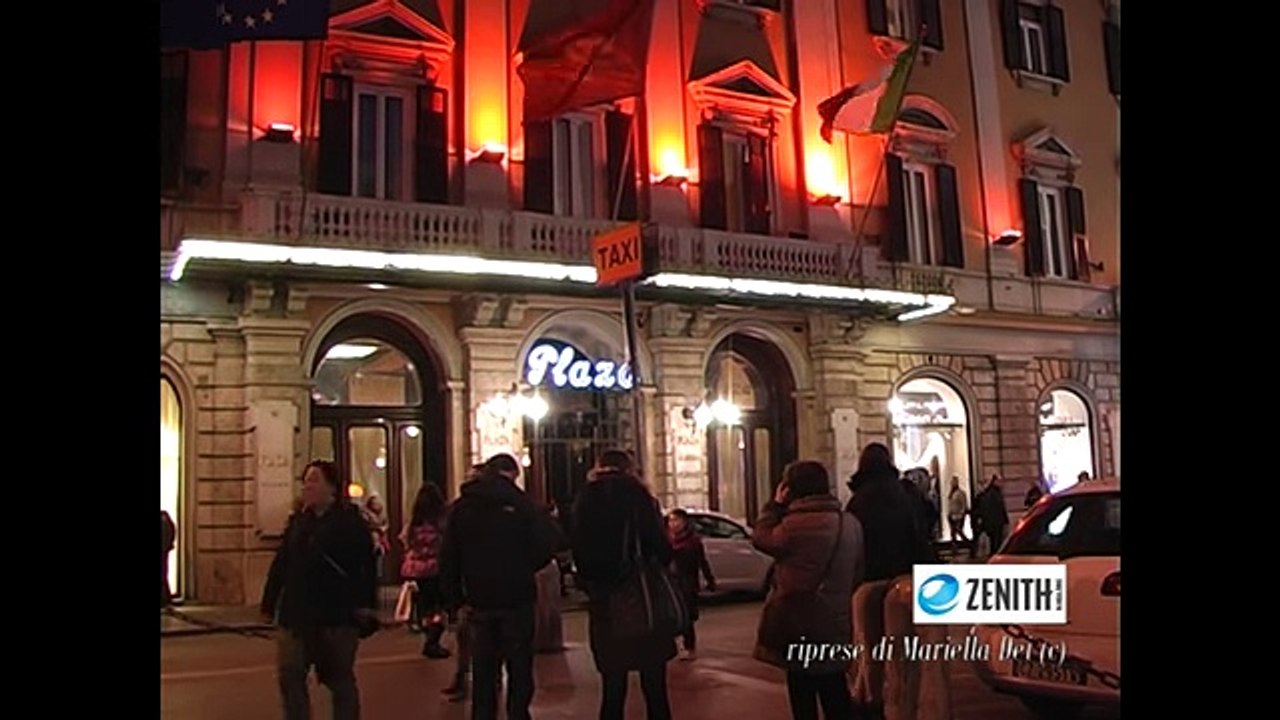 John Wick 2, Rome- Keanu Reeves and Ruby Rose at Plaza Hotel -