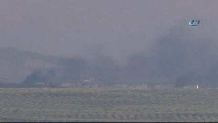 Cenderes'teki Terör Mevzileri ve Sığınaklardan Duman Yükseliyor