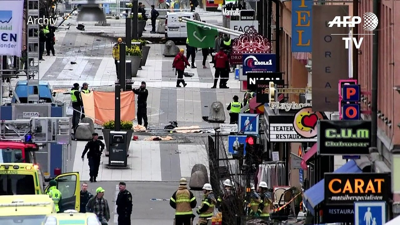 Lkw-Anschlag von Stockholm: Angeklagter bekennt sich schuldig