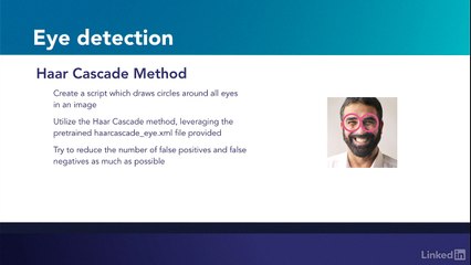 Solution Eye detection - OpenCV for Python Developers