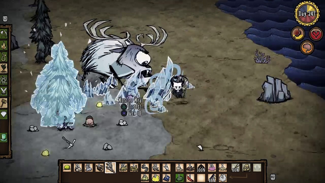 Don't Starve: Barbudo VS Deerclops