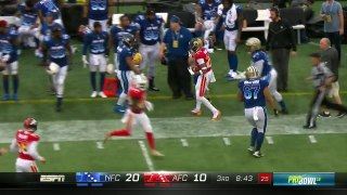 Super bowl - Hayward's INT & Laterals, Hilton's Leaping Catch & Shady's TD!  Can't-Miss Play  2018 Pro Bowl HLs