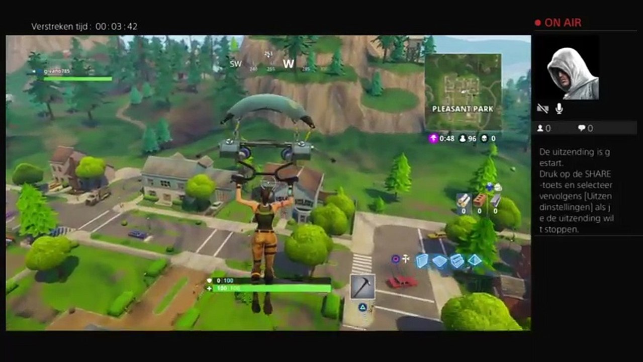 Live PS4-uitzending van fortnite (3)