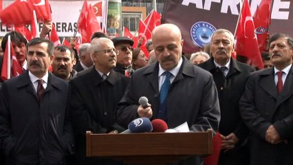 - Kamu çalışanlarından Zeytin Dalı Harekatına destek eylemi