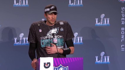 Super bowl - Nick Foles' Super Bowl LII MVP Press Conference  NFL Highlights