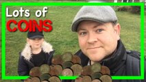 Metal Detecting UK 3 Locations, finding lots of COINS! (4)