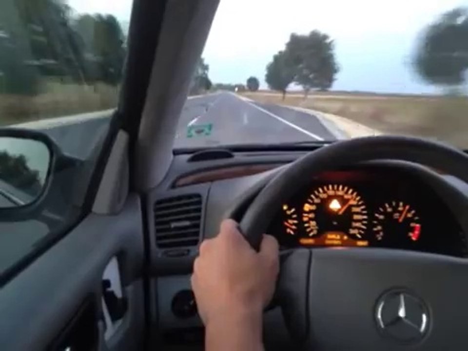 CLK 320 Acceleration 0 - 190km\h