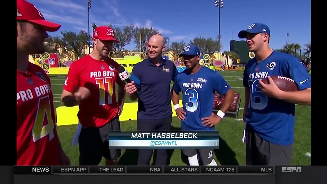 Super bowl - Precision Passing 2018 Pro Bowl Skills Showdown  NFL Highlights