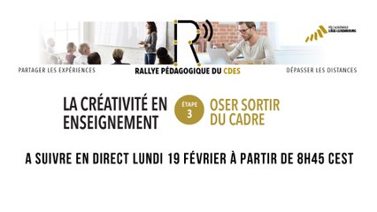 Rallye Pédagogique du CDES 19 février 2018 [LIVE]
