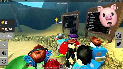 I DUG THROUGH THE BOTTOM!! 7500+ BLOCKS!! | ROBLOX TREASURE HUNT SIMULATOR!