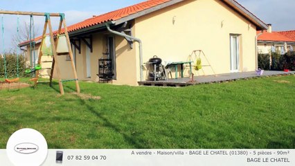 A vendre - Maison/villa - BAGE LE CHATEL (01380) - 5 pièces - 90m²
