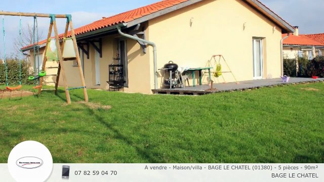 A vendre - Maison/villa - BAGE LE CHATEL (01380) - 5 pièces - 90m²