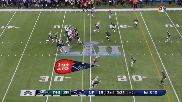 Super bowl - Tom Brady Fires a TD to Chris Hogan to Cut Philly's Lead! Eagles vs. Patriots Super Bowl LII