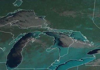 NOAA Satellite Views Ice on Great Lakes