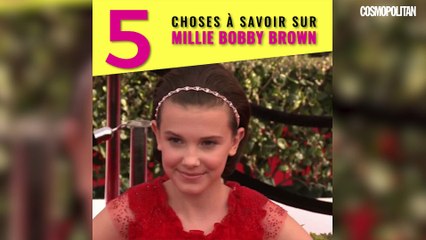 5 choses à savoir sur Millie Bobby Brown