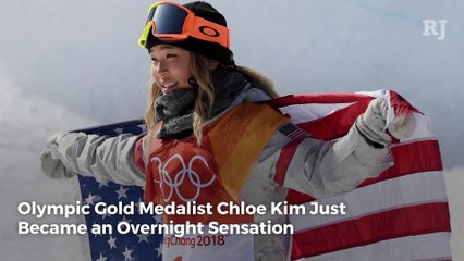 Olympic Gold Medalist Chloe Kim Just Became an Overnight Sensation