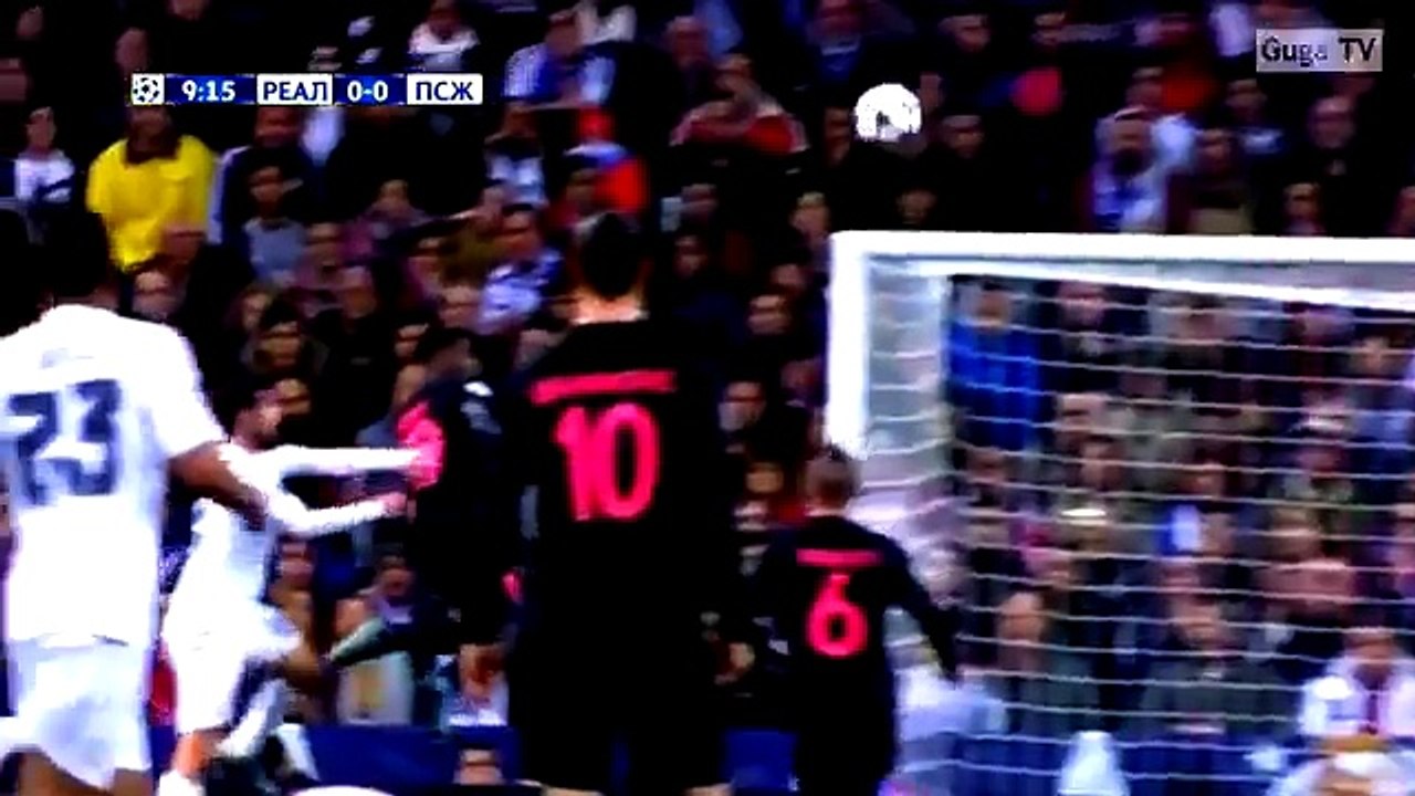 Champions League - Real Madrid vs PSG 1-0 du 03/11/1