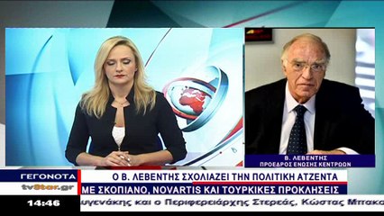 O Β. Λεβέντης στο Star