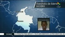 Se eleva a 29 cifra de líderes sociales asesinados en Colombia en 2018