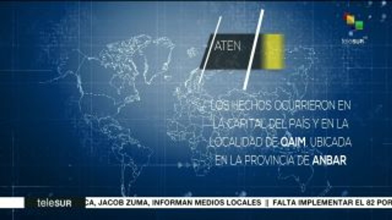 Atentados con bomba dejan al menos dos muertos y seis heridos en Irak