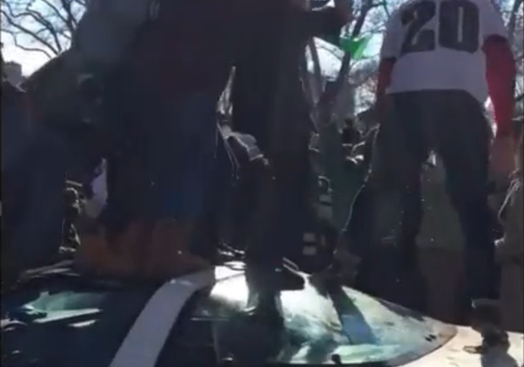 Eagles Fans Who Jumped on Car During Parade Now Wanted by Philadelphia PD