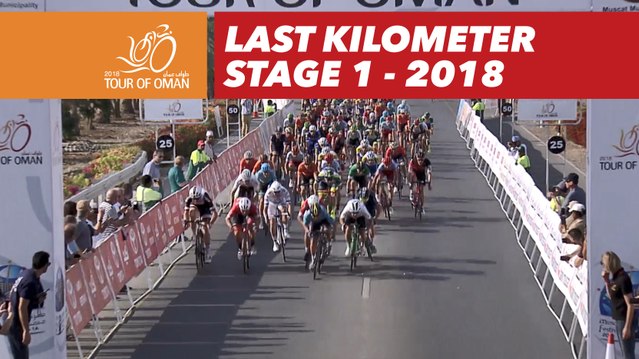 Last kilometer - Stage 1 - Tour of Oman 2018