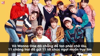 Dàn trai đẹp Wanna One tặng quà Valentine ngọt đến “trụy tim” dành cho fan