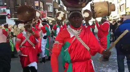 Ambiance au carnaval de Charleroi