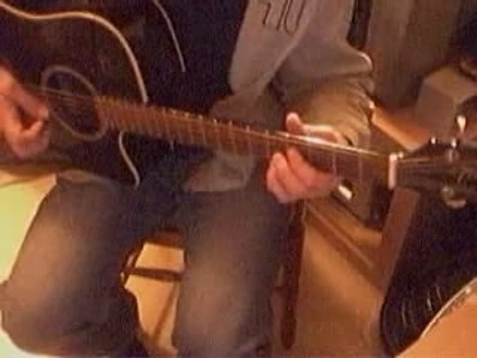 Guitare hymne russe accoustique