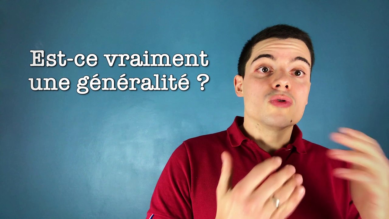 Changer Aujourd'hui - Repérer les biais de communication - les généralisations