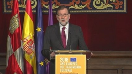 Rajoy apela a la unidad de los españoles para superar los retos del país