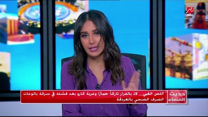 اللص الغبي لاذ بالفرار تاركا حمارا و عربة كارو بعد فشله في سرقة بالوعات الصرف الصحي بالغردقة