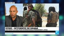 Raqqa : les jihadistes de l’EI bientôt encerclés par les forces arabo-kurdes