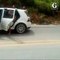 Acidente em MG: vídeo mostra carro momentos antes de ser abandonado