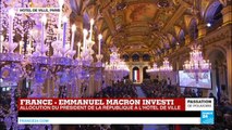 REPLAY - Discours du président Emmanuel Macron à l'Hôtel de Ville de Paris