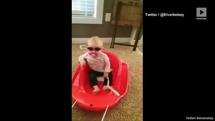 This Adorable Baby Went for Gold in the Baby Olympics
