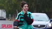 Justin Bieber supporting Selena Gomez after rehab