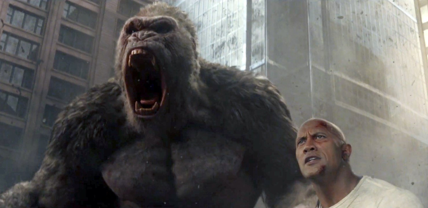 Rampage - Segundo e impresionante tráiler con Dwayne Johnson