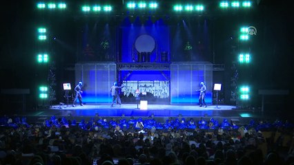 'Blue Man Group' sanatseverlerle buluştu - İSTANBUL
