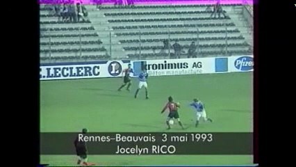 01/05/93 : Jocelyn Rico (38') : Rennes - Beauvais (1-1)