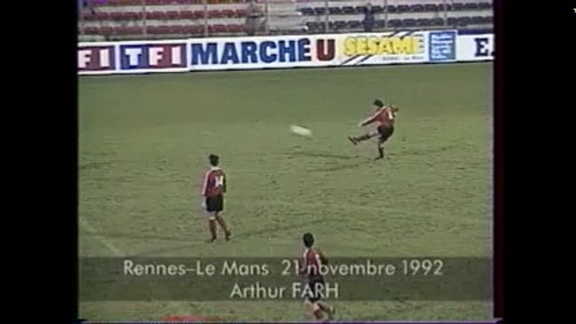 21/11/92 : Arthur Fahr (75') : Rennes - Le Mans (2-2)