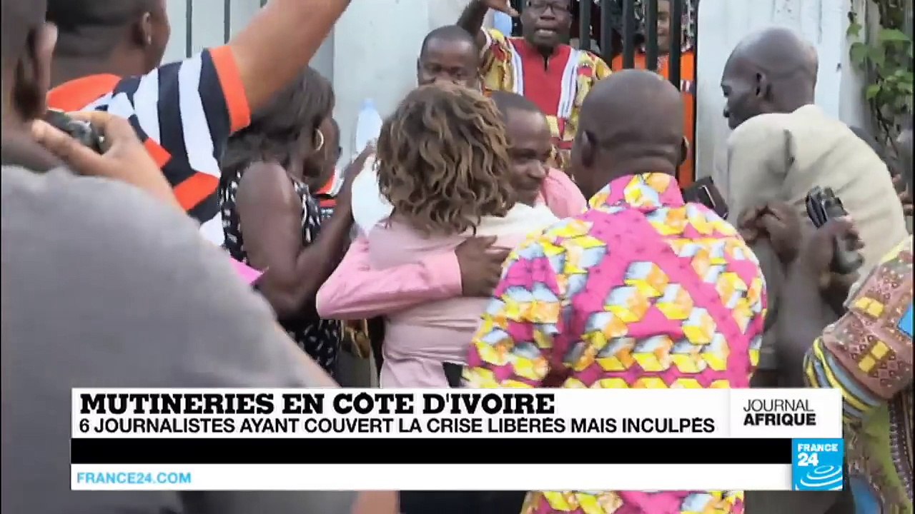 Côte d'Ivoire : 6 journalistes remis en liberté, mais inculpés