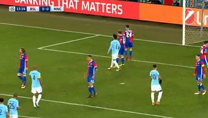 Ilkay Gundogan Goal - Basel 0-1 Manchester City - 13.02.2018
