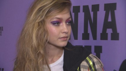 Gigi Hadid Talks Opening Anna Sui Show at NYFW